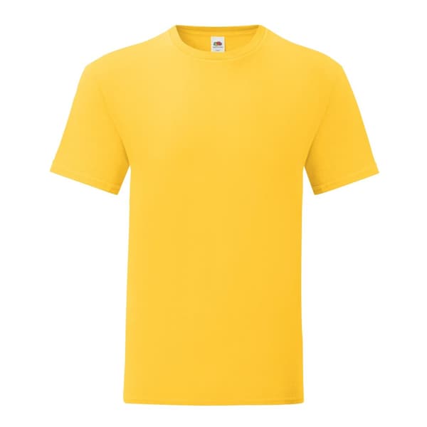 Fruit of the Loom Iconic Premium Ringspun Bomull T-shirt för herrar