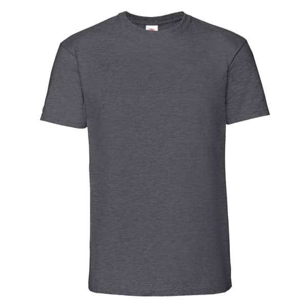 Fruit of the Loom Iconic Premium Ringspun Bomull T-shirt för herrar