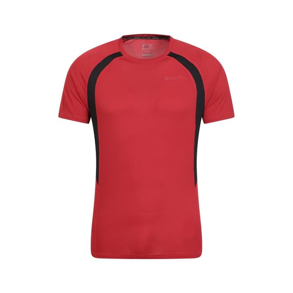 Mountain Warehouse Mens Bryers IsoCool T-Shirt Red XS