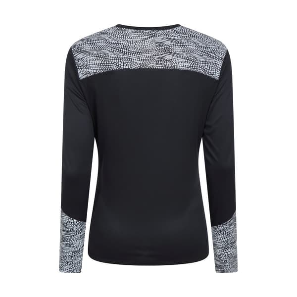 Mountain Warehouse Långärmad t-shirt med reflexer för damer/kvinnor