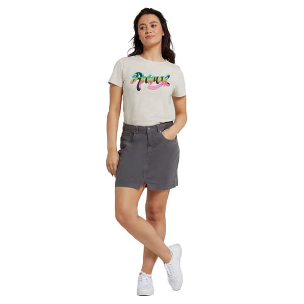 Animal Carina - Organic t-shirt med grafiskt tryck - dam/dam