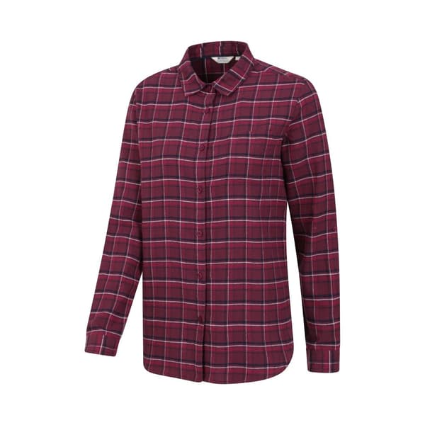 Mountain Warehouse Dam/Lady Balsam Borstad Flanell Långärmad Skjorta