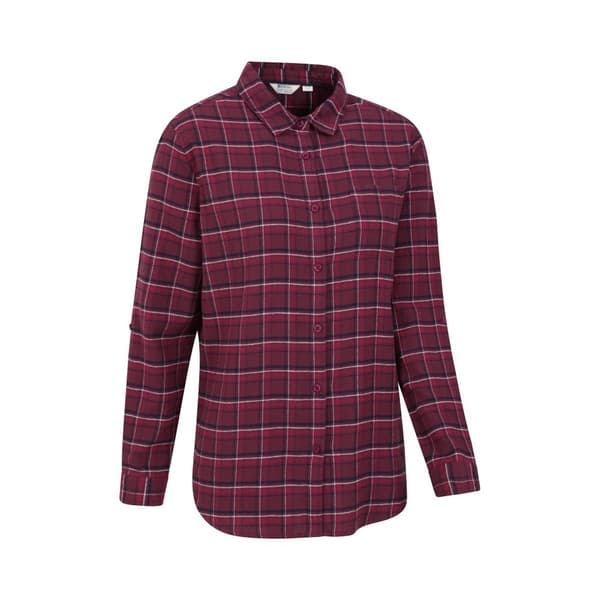 Mountain Warehouse Dam/Lady Balsam Borstad Flanell Långärmad Skjorta