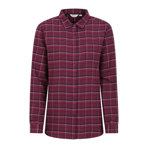 Mountain Warehouse Dam/Lady Balsam Borstad Flanell Långärmad Skjorta