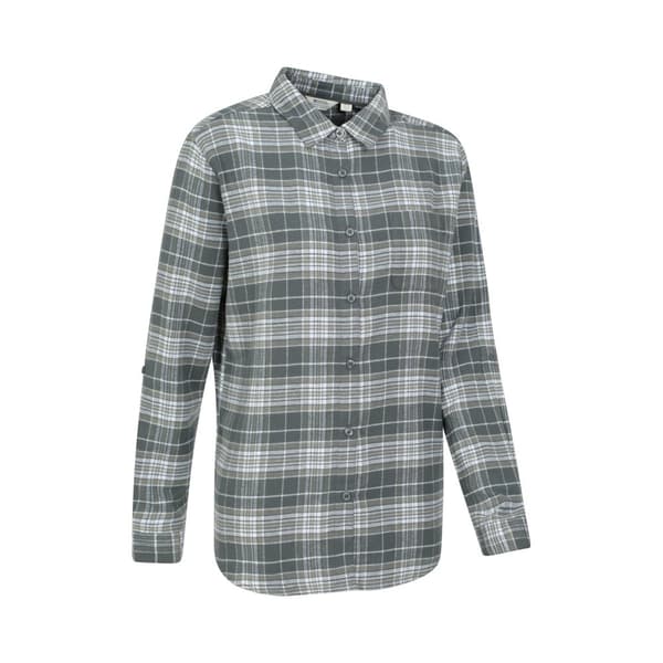 Mountain Warehouse Dam/Lady Balsam Borstad Flanell Långärmad Skjorta