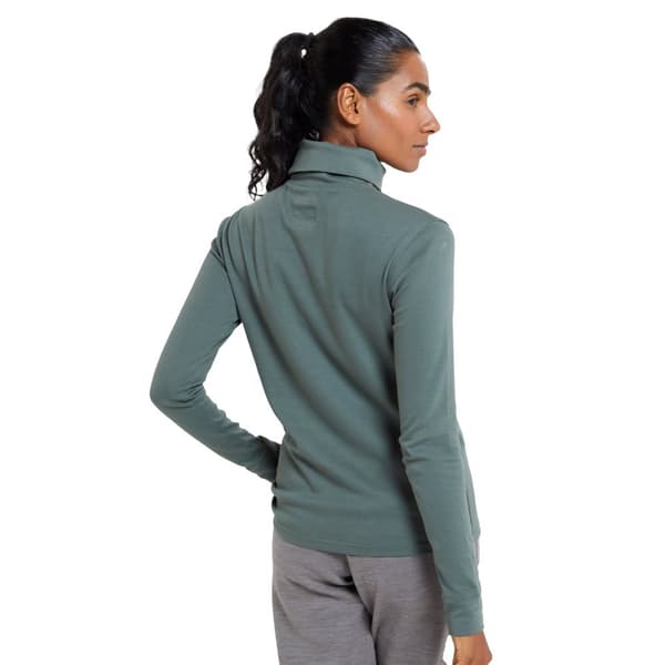 Mountain Warehouse Womens/Ladies Meribel Cotton Roll Neck Long-Sleeved Top