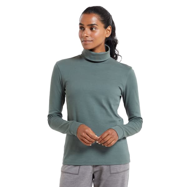 Mountain Warehouse Womens/Ladies Meribel Cotton Roll Neck Long-Sleeved Top