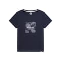 Miniatyrbild 1 av 4: Animal Dam/Tjej - Carina - T-shirt med ekologisk logo och bladtryck