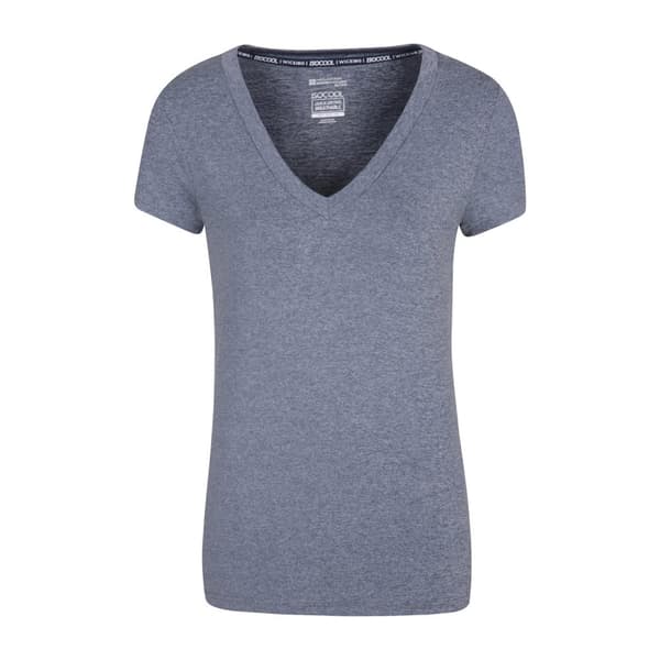 Mountain Warehouse Womens/Ladies Vitality V Neck T-Shirt Navy 16 UK