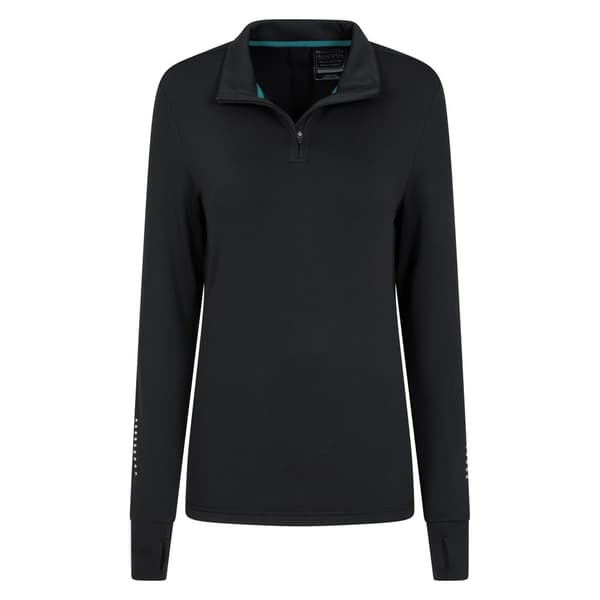 Mountain Warehouse Womens/Ladies Half Zip Long-Sleeved Running Midlayer