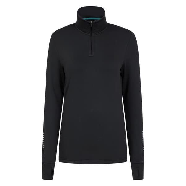 Mountain Warehouse Womens/Ladies Half Zip Long-Sleeved Running Midlayer