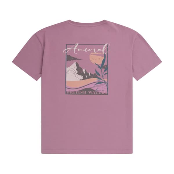 Animal Womens/Ladies Leena Organic Cotton Boxy T-Shirt