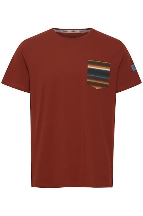 Blend - T-shirt 20716013 Randig ficka Rost M