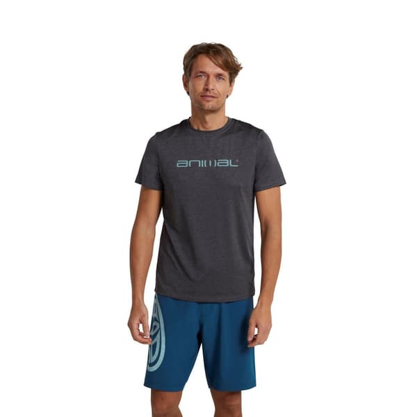 Animal Mens Latero Logo Swimming T-Shirt