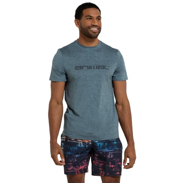 Animal Mens Latero Logo Swimming T-Shirt