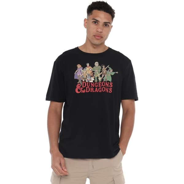 Dungeons & Dragons Mens Line Up T-Shirt