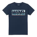Miniatyrbild 1 av 5: Marvel Blå stål t-shirt för herrar