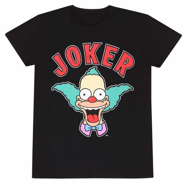 The Simpsons Unisex Adult Krusty The Clown T-Shirt