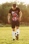 Miniatyrbild 3 av 5: Declan Rise Svart t-shirt Arsenal & England spelare