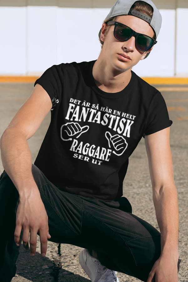 Raggare T-shirt - svart - Hur en fantastisk Raggare ser ut