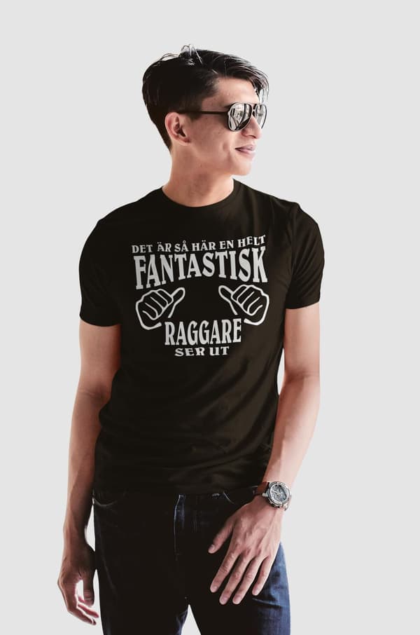 Raggare T-shirt - svart - Hur en fantastisk Raggare ser ut