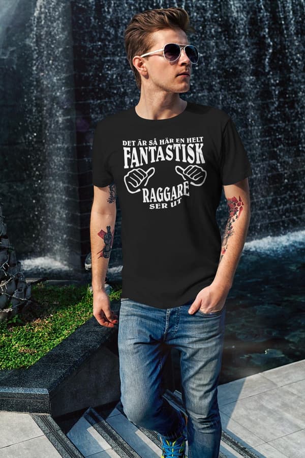Raggare T-shirt - svart - Hur en fantastisk Raggare ser ut