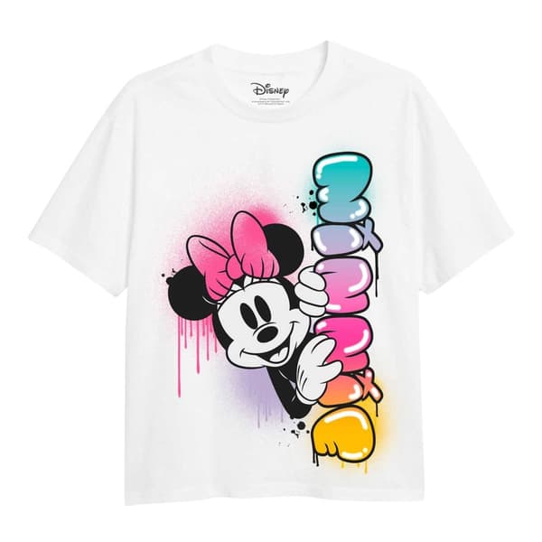 Disney Minnie Mouse Rainbow Fade T-shirt för flickor