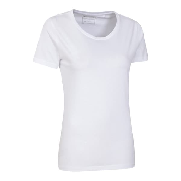 Mountain Warehouse Womens/Ladies Basic Plain Round Neck T-Shirt