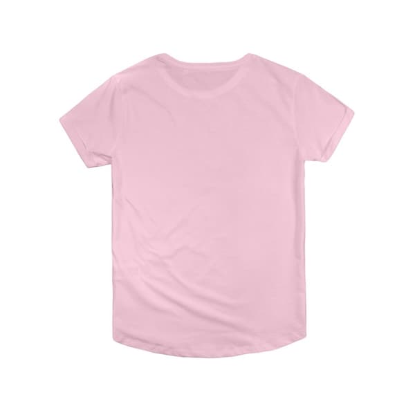Disney Womens/Ladies 100 Years Mickey Mouse Silhouette Roll Sleeve T-Shirt