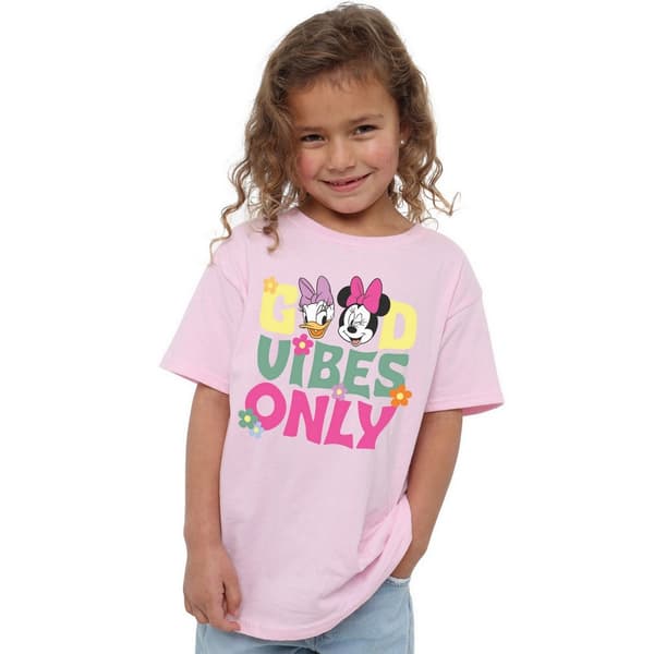 Disney Good Vibes Only Minnie Mouse T-shirt för flickor