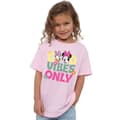 Miniatyrbild 3 av 3: Disney Good Vibes Only Minnie Mouse T-shirt för flickor