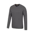 Miniatyrbilde 3 av 3: Mountain Warehouse Mens Selby Waffle Henley T-Shirt