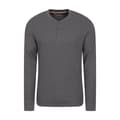 Miniatyrbilde 1 av 3: Mountain Warehouse Mens Selby Waffle Henley T-Shirt