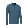 Miniatyrbilde 3 av 4: Mountain Warehouse Mens Selby Waffle Henley T-Shirt