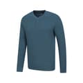 Miniatyrbilde 4 av 4: Mountain Warehouse Mens Selby Waffle Henley T-Shirt