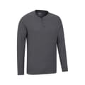 Miniatyrbilde 3 av 4: Mountain Warehouse Mens Selby Waffle Henley T-Shirt