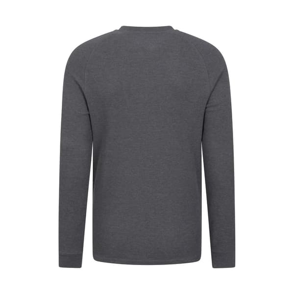 Mountain Warehouse Mens Selby Waffle Henley T-Shirt