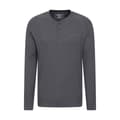 Miniatyrbilde 1 av 4: Mountain Warehouse Mens Selby Waffle Henley T-Shirt