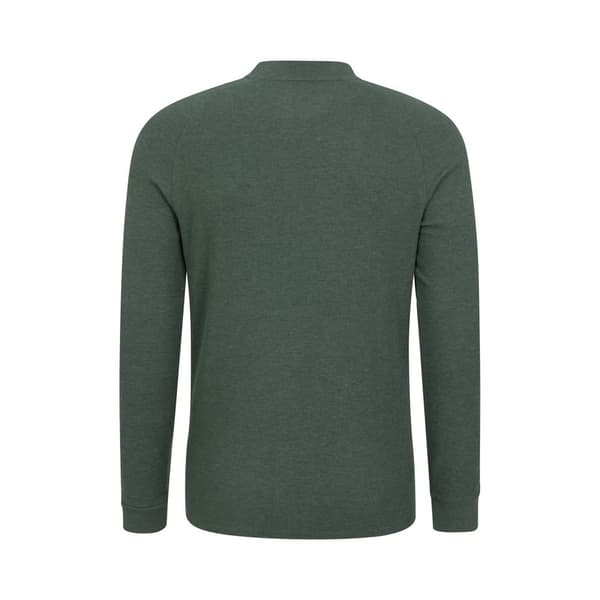 Mountain Warehouse Mens Selby Waffle Henley T-Shirt