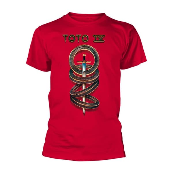 Toto Unisex Adult IV T-Shirt Red M