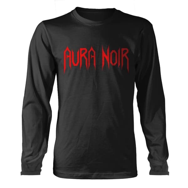 Aura Noir Unisex Adult Logo Long-Sleeved T-Shirt