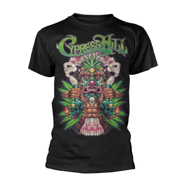 Cypress Hill Unisex Tiki Time T-shirt för vuxna