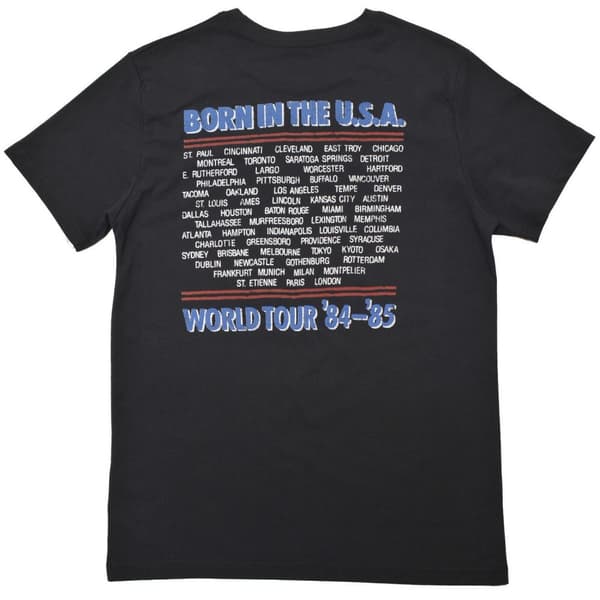 Bruce Springsteen Unisex Adult Tour ´84-´85 T-Shirt