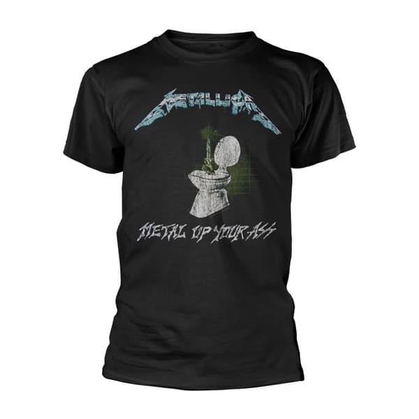 Metallica Unisex Adult Metal Up Your Ass T-Shirt