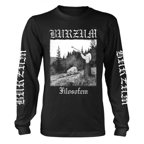 Burzum Unisex Adult Filosofem 2018 Long-Sleeved T-Shirt