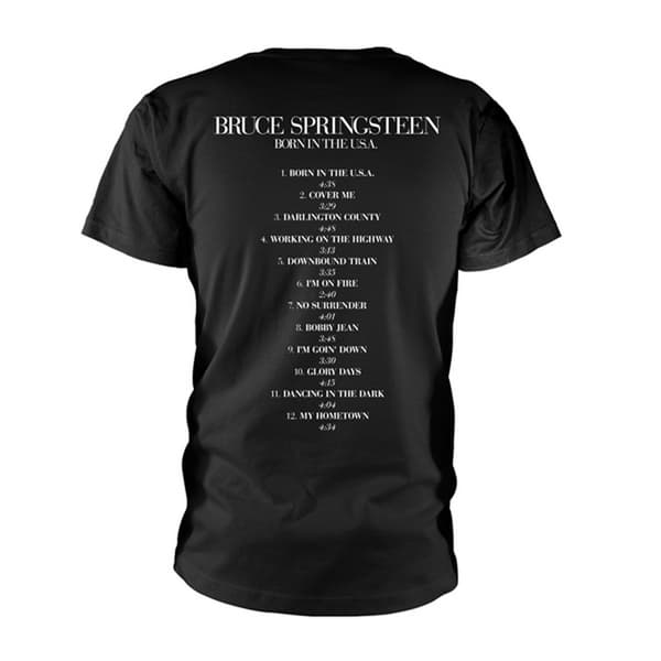 Bruce Springsteen Unisex Adult Born in the USA T-Shirt