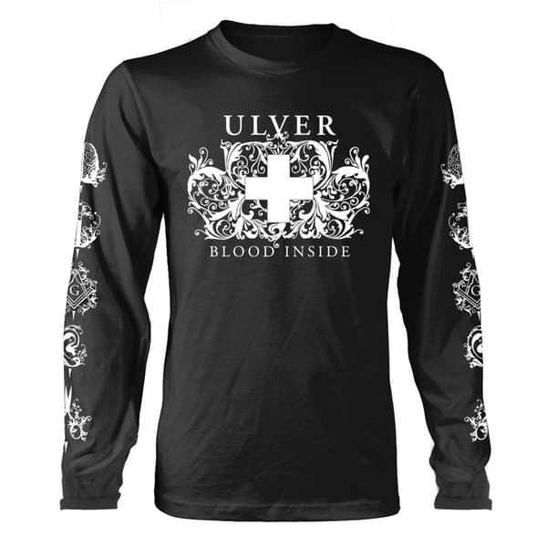 Ulver Unisex långärmad t-shirt för vuxna - Blood Inside