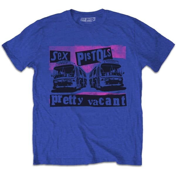 Sex Pistols T-shirt i bomull för barn/unga - Pretty Vacant Coaches