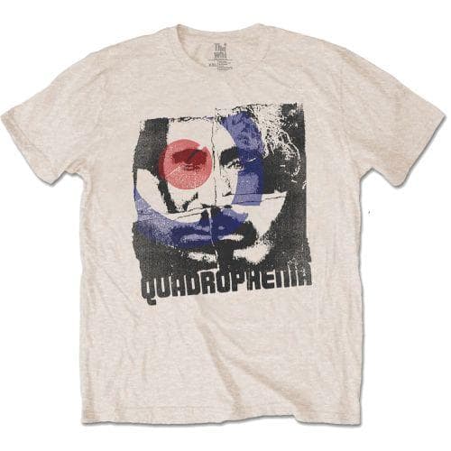 The Who Unisex vuxen t-shirt i bomull med fyra kvadrater