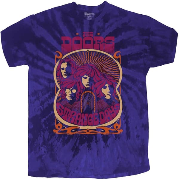 The Doors T-shirt - Strange Days för barn/unga Blue 7-8 Years